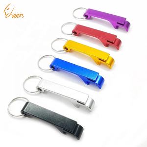 カスタムクリエイティブプロモーションギフトミニアルミニウム合金ビールキーホルダー栓抜きレーザーQRコードUV印刷缶栓抜き - Product Image 4