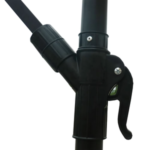 <span class=keywords><strong>Sombrilla</strong></span> Moderna de Acero <span class=keywords><strong>3x3</strong></span> para Exteriores, Tipo Banana, 1.5m, para Cafés, Hoteles, Terrazas, Patios, Restaurantes, Playa, Duradera - Product Image 5