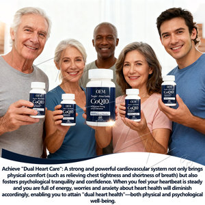 כמוסות רכות של קו-יוקרטן טבעי מותג פרטי, תוסף נוגד חמצון גבוה, תומך בבריאות הלב, כמוסות רכות תזונתיות - Product Image 3