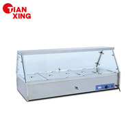TIANXING peralatan restoran komersial wadah GN 3-6pan listrik makanan prasmanan hangat Bain Marie penghangat makanan