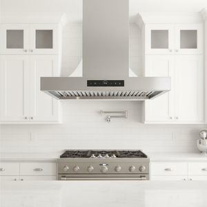 Hotte de cuisine intelligente à commande vocale, murale, en acier inoxydable - Product Image 2