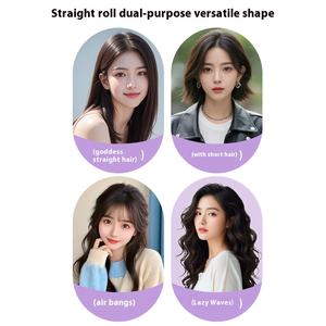 Elektronik şekillendirici ile 2025 yeni LCD şarj düz saç tarak taşınabilir neganegaion olmayan zarar ısıtma tarak - Product Image 6