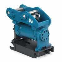 Attache rapide hydraulique inclinable We-Attach WQCT-S40A, rotateur rapide à 360°, pour mini-pelles de 2 à 6 tonnes, à vendre