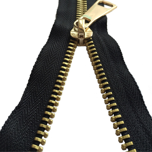 Customized Brass Zipper Single Closed Zinc Alloy Slider Metal Zipper Silver Tooth Copper Zippers For Jeans Shoes Bags - Product Image 4