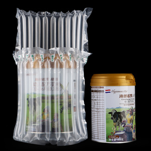 Customized Protective Packaging Inflatable <strong>Bubble</strong> Cushion <strong>Wrap</strong> Air Column Bag <strong>Bubble</strong> in Roll for Milk Powder - Product Image 6