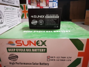 Batteria Gel SUNEX a Ciclo Profondo e Lunga Durata 12V 7Ah, Batteria VRLA 12V 7Ah per Sistemi Solari - Product Image 6