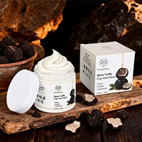 Masque Facial Purifiant à l'Argile de Truffe Noire Fermentée - Nettoyage Profond, Contrôle du Sébum, Purification des Pores, Éclaircissant, Antioxydant, Réparateur Cutané