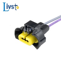 Konektor Otomatis 2 Pin untuk Lampu Kabut Mobil, Konektor Lampu Depan DJ7029T-3.5-21