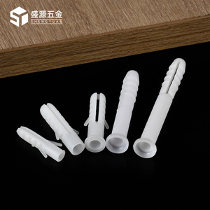 Shengyuan Plastic Expansion Tube M6 M8 Rigid White For Furniture Panel Fasteners - Product Image 1