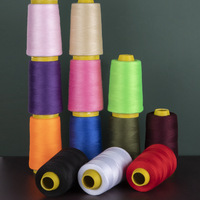 Fils à coudre très demandés pour machine à coudre, haute qualité, 402, 100% polyester, fil à âme en polyester pour la confection de vêtements et de sacs