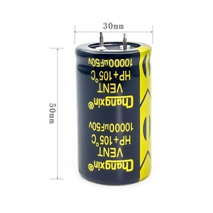 Nouveau <span class=keywords><strong>condensateur</strong></span> électrolytique de haute qualité 50V10000UF, longue durée de vie, <span class=keywords><strong>10000UF</strong></span> <span class=keywords><strong>50V</strong></span>, volume 30X50MM - Product Image 2