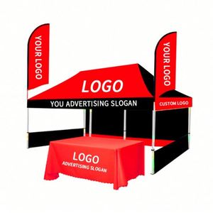 Carpa Comercial de Aluminio para Exteriores Personalizada, Carpa de Exhibición para Ferias Comerciales con Impresión Digital, Carpas Publicitarias - Product Image 1