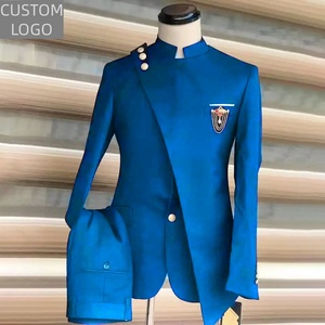<span class=keywords><strong>Costume</strong></span> <span class=keywords><strong>homme</strong></span> sur mesure, nouvelle conception <span class=keywords><strong>de</strong></span> <span class=keywords><strong>luxe</strong></span>, coupe ajustée, ensemble 2 pièces, costumes <span class=keywords><strong>de</strong></span> mariage formels, vêtements <span class=keywords><strong>de</strong></span> travail - Product Image 2