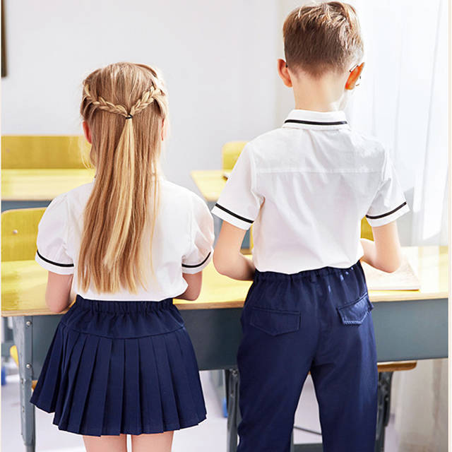 Primari School Uniform Dress Polyester/Cotton School Uniform Shirts Formal School  Uniform| Alibaba.com