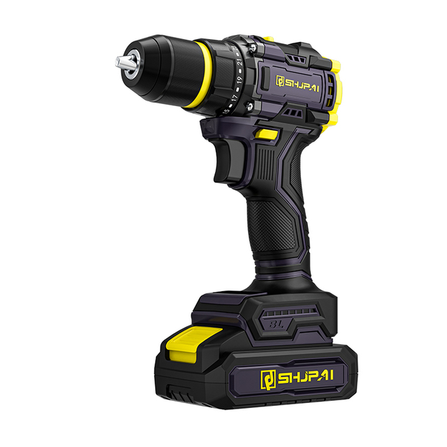 Premium Quality 21V 450r-1800r/min 58N.M Heavy Duty Cordless Brushless Hammer Drill Compact Design for Industrial Maintenance
