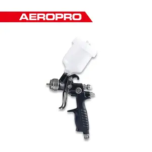 AEROPRO A606 HVLP Auto finishing 100cc Air Spray Gun mobil otomatis Primer lukisan 1 tahun garansi Airbrush