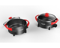 Marmite électrique ronde 2026, pot intérieur amovible avec une durabilité longue durée