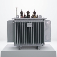 Transformateur de puissance immergé dans l'huile à haut rendement énergétique YongHui, bobines en cuivre/aluminium, 6kV/10kV/35kV 380V