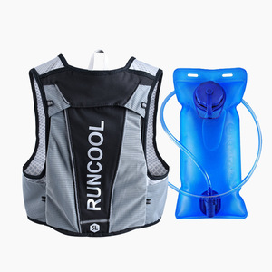 Sac à dos de course à pied avec poche à eau de 5 L, veste de course à pied, sac de sport en polyester pour le cyclisme, la randonnée en montagne, le jogging, la course à pied, hydratation - Product Image 6