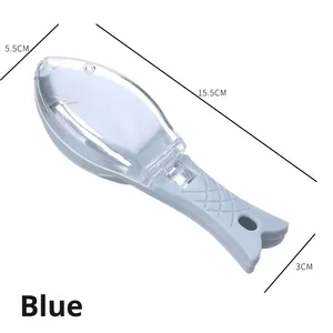Convenient Plastic Fish Scale Scraper with <b>Storage</b> <b>Box</b> Dishwasher Safe Sustainable Kitchen <b>Tool</b> for Easy Removal - Product Image 6