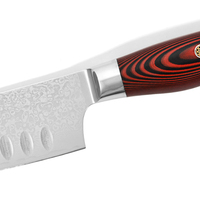 Le plus récent Logo personnalisé G10 poignée 7 pouces VG10 ensemble de couteaux de chef Santoku japonais couteau de cuisine en acier inoxydable pour usage commercial alimentaire
