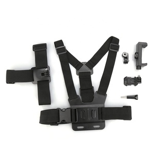 Kit Combo 7-<span class=keywords><strong>en</strong></span>-1 Mains Libres : Support de Téléphone à Fixation Tête/Poitrine et Kit Vlogging pour Enregistrement Vidéo Téléphone/Caméra GoPro - Product Image 4