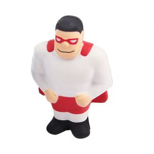 Wholesale Promotional Custom Logo Printed PU Foam Super Hero Character Shape Anti-stress Stress <b>Ball</b> <b>Squeeze</b> Toys 5 to 7 Years - Product Image 2