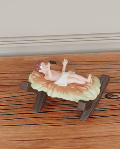Figurine <span class=keywords><strong>de</strong></span> bébé <span class=keywords><strong>jésus</strong></span> en résine <span class=keywords><strong>de</strong></span> haute qualité Sculpture religieuse <span class=keywords><strong>de</strong></span> noël Statue <span class=keywords><strong>de</strong></span> bébé <span class=keywords><strong>jésus</strong></span> avec <span class=keywords><strong>berceau</strong></span> pour cadeaux <span class=keywords><strong>de</strong></span> vacances - Product Image 5