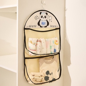 <b>Hanging</b> Behind the <b>Wall</b> Door Multifunctional <b>Wall</b> Mounted Sundries <b>Storage</b> Bag Baby's Room Breathable Mesh <b>Storage</b> Bag - Product Image 5