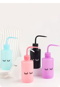 <span class=keywords><strong>Bouteille</strong></span> de nettoyage ronde en plastique écologique 150 ml pour cils irisés, outil de beauté multifonctionnel pour rinçage de tatouages/cils, modèle 123 - Product Image 2