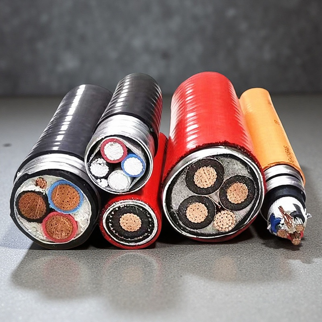 0.6/1KV 8/3 6/3 with Ground Cable Copper Aluminum Interlocked Armored Teck 90 Cable