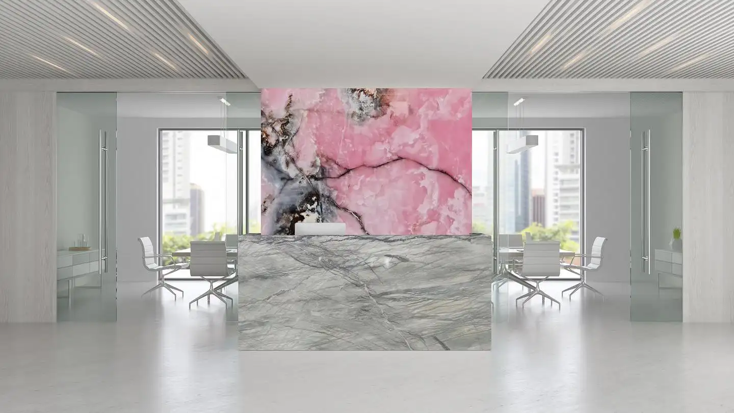 YD STONE Custom Luxury Translucent Onyx Marble Stone Slab for Kitchen Bar and Vanity Tops