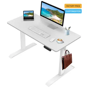 2022 en iyi akıllı ergonomik elektrikli ayarlanabilir yükseklik oturmak tezgah tipi masa masa ayakları taban kiti çerçeve ev ofis