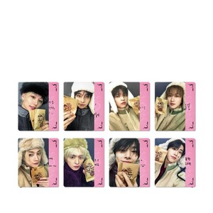 8pcs/set KPOP Stray Kids Fans Sign Card Special Card SKZ IT TAPE Postcard Hyunjin Felix Lee Know I.N Photocards EVENT Cards - Product Image 5