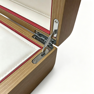 Caja de Madera de Marca de Fábrica, Caja de Reloj Personalizada, Caja de Regalo Cuadrada de Lujo - Product Image 4