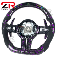 Volant en fibre de carbone forgé LED PRM pour BMW F10 F30 F90 F01 F02 F12 F13 F20 F21 F40 E87 E81 E82 E88 E90 E91 E92 E93