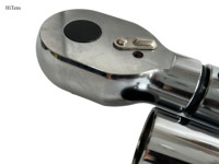 Clé dynamométrique à cliquet réglable à une seule extrémité, en acier au carbone métrique de qualité industrielle, OEM, à entraînement rapide