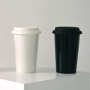 Gobelet de voyage isotherme personnalisé de 350 ml (12 oz) pour voiture, double paroi, unique, avec couvercle, vente en gros - Product Image 1