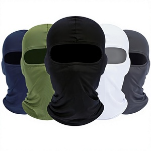 Masque facial en polaire uni unisexe en polyester et élasthanne pour le ski, le vélo et la moto - Product Image 3