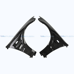 Pour Honda Civic EG 3 portes Hatchback Coupé 1992-1999, extensions d'ailes avant ventilées en fibre de carbone, kit carrosserie premium - Product Image 2