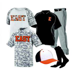 Vêtements de baseball et de softball personnalisés de haute qualité, respirants, en polyester, pour équipes universitaires et championnats nationaux. - Product Image 1