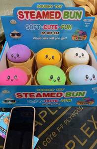 Factory Price Dumplings Steamed Bun Toy Stress Relief Toys Food With <b>Mini</b> Steamer Kit for Favor Party Supplies - Product Image 4