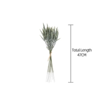 YC1074 vente chaude de plantes de fleurs artificielles en plastique queue de renard disponible en 4 couleurs pour la décoration de la maison, fête de mariage