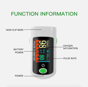 510K अनुमोदन फैमिली हेल्थकेयर हैंडहेल्ड डिजिटल ऑक्सीमेट्रो फिंगर ऑक्सीमीटर Spo2 TFT फिंगरटिप पल्स ऑक्सीमीटर - Product Image 2