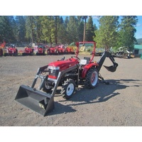 Tractor Agrícola 4x4 de 25HP, Modelo J M-254, Motor EPA Tier IV, Transmisión por Engranajes, Bomba de Alta Productividad, Estilo Americano