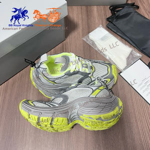 Chaussures de sport de qualité supérieure 6XL en maille blanche, en polyuréthane et fibre de polyester, baskets épaisses, style décontracté Harajuku - Product Image 4