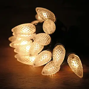 C9 Warm White LED Christmas Light Replacement Bulbs