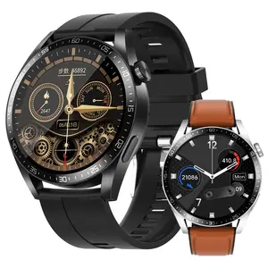 FW03 akıllı saat BT arayarak müzik çalar AI yardımcısı NFC yardımcısı kalp hızı kan basıncı oksijen erkekler Smartwatch sağlık izci