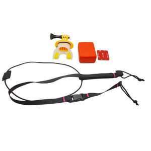 Support de fixation buccale <span class=keywords><strong>pour</strong></span> caméra d'action de surf et de <span class=keywords><strong>skate</strong></span>, compatible avec GoPro Hero 13 12 11 10 9 8 7 DJI Osmo Action 6 5 4 3 - Product Image 4