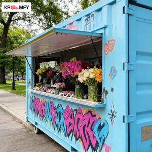 Camión Contenedor Multifuncional Estándar, Remolque de Cocina Móvil para Catering, Equipo para Puestos de Comida Callejera, Oficinas y Edificios - Product Image 5